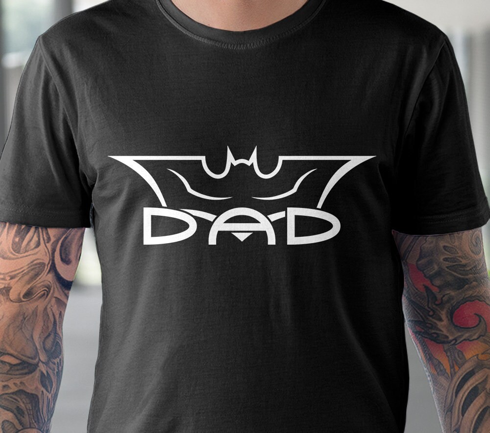 Download Batman Dad shirt svg Bat dad svg Batman svg dxf files Marvel Superhero svg Fathers day shirt svg ...