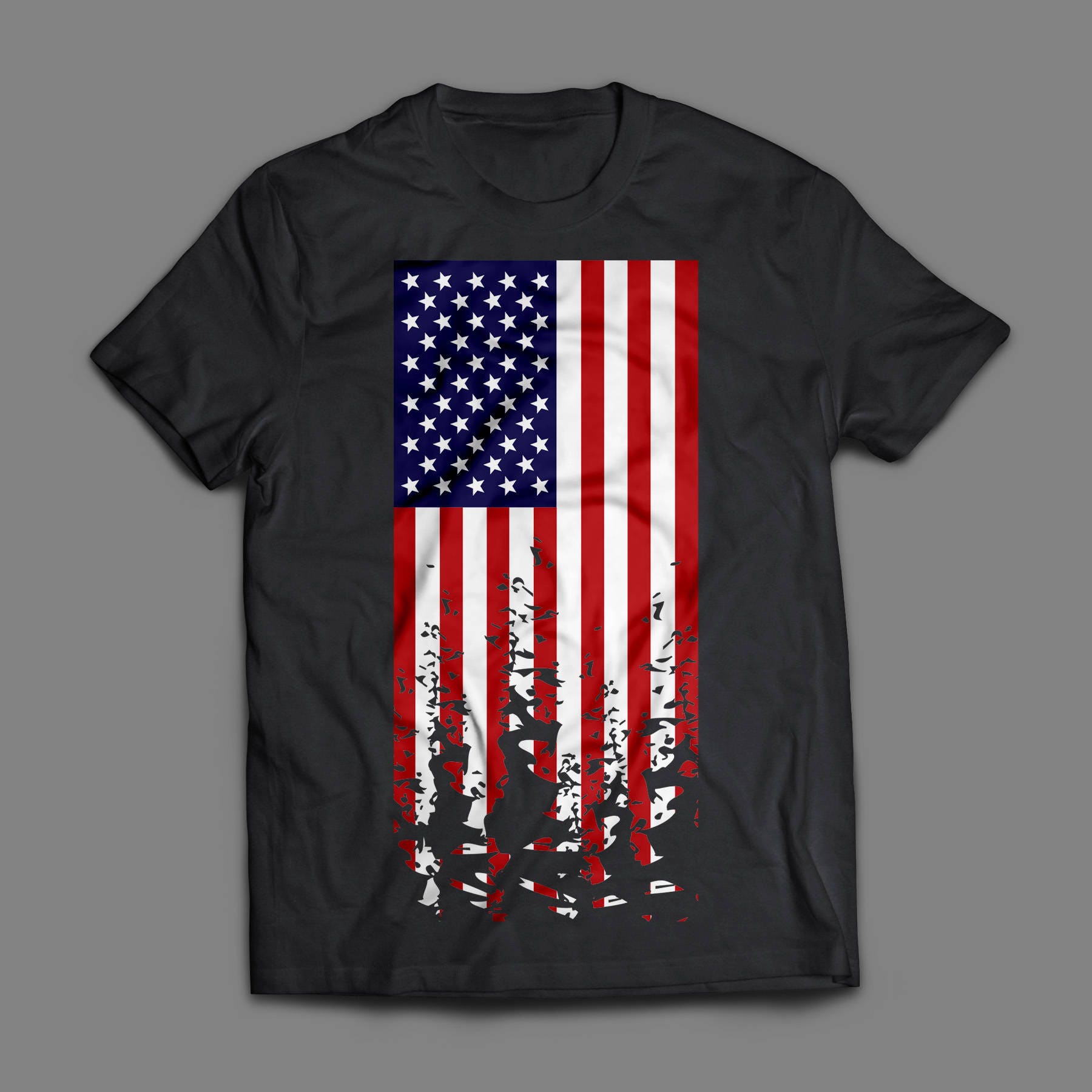 American Flag svg Printable Distressed svg Grunge US Flag svg | Etsy