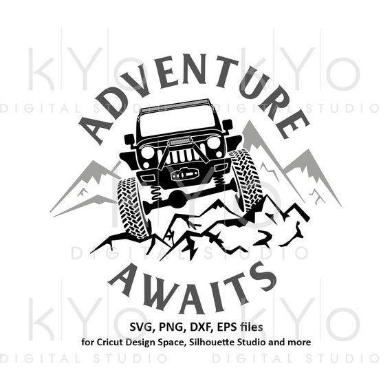 Download Jeep Wrangler svg Adventure Awaits svg Explore Offroad 4x4 ...