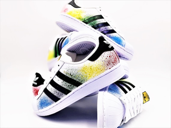 adidas superstar color splash