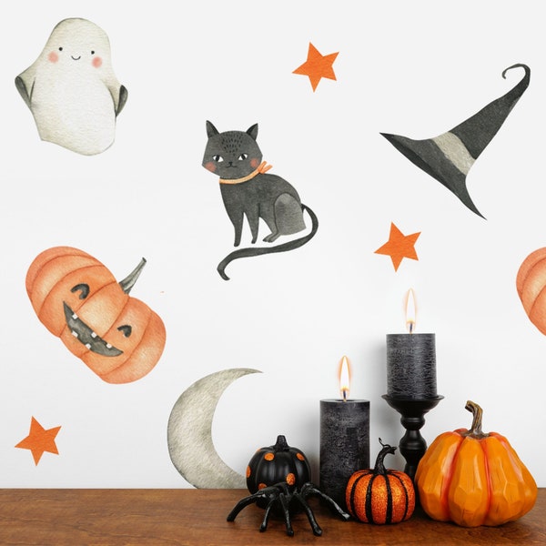 Halloween Wall Decal Etsy