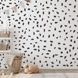 Polka Dot Wall Decals by Wallency - Nursery Decor, Modern Wall Stickers, Kids Room Wall, Scandinavian Home Decor - Peel & Stick, Removable