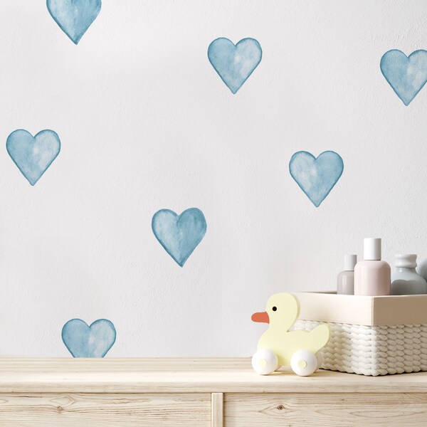 Heart Wall Decal Etsy