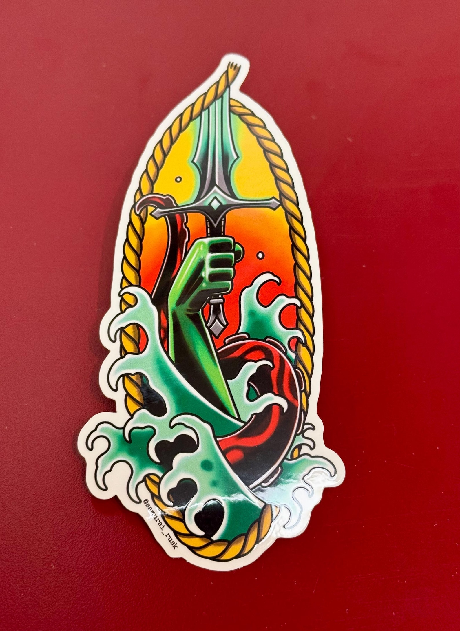 The Star Razor Critical Role Star Razor - Critical Role (might Nien, Fjord Stone) - Tattoo Flash ...