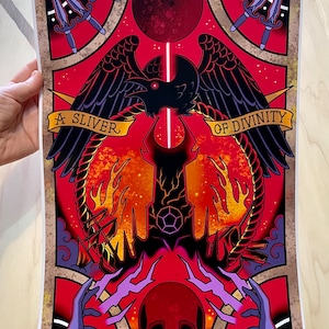 The Apogee Solstice - Bells Hells (Papel Crítico) - Folha de Flash de Tatuagem - Impressão Artística