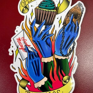 Jester Lavorre - Critical Role (Mighty Nein) - Large Sticker - Tattoo Flash