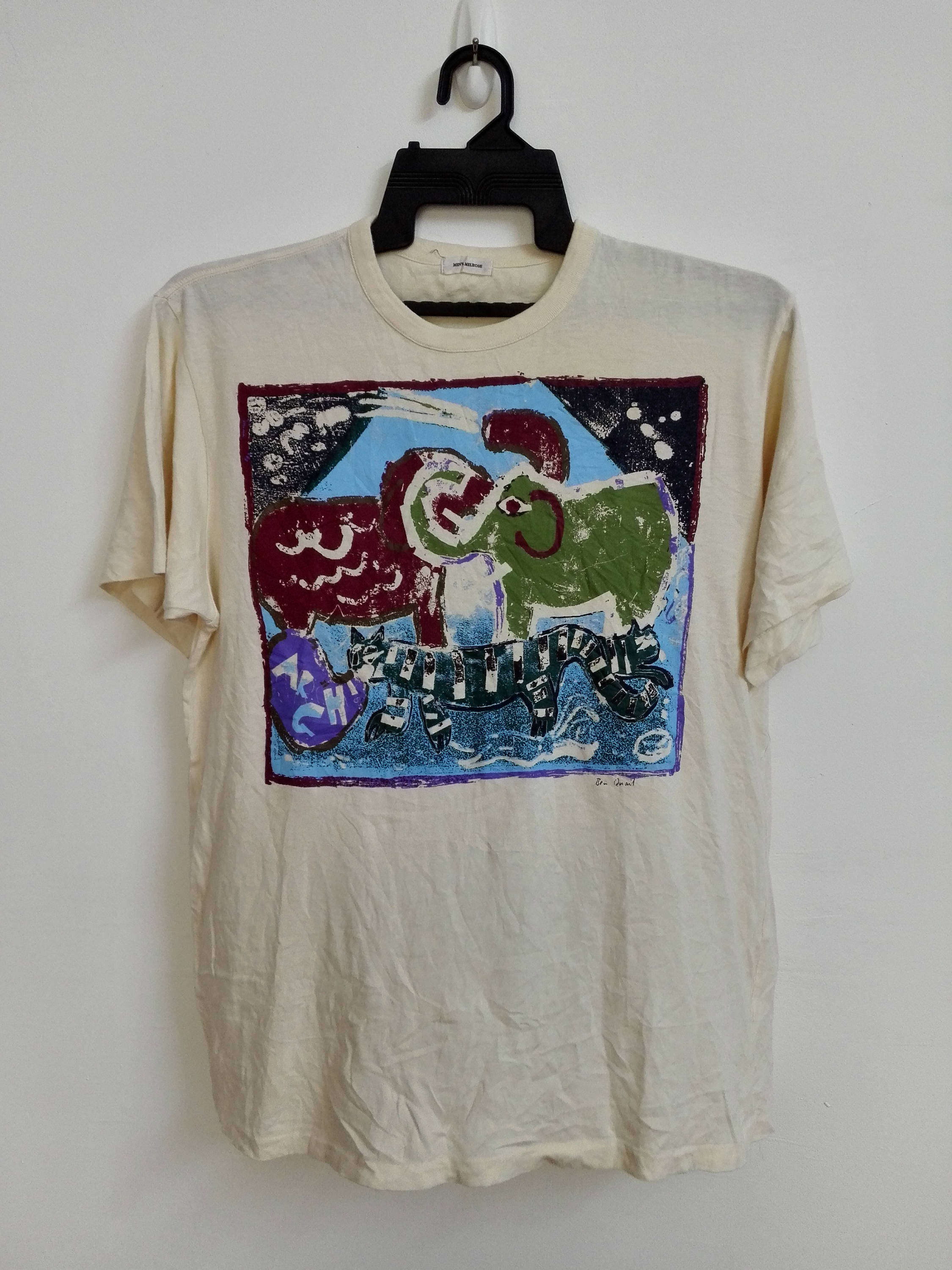 Sale Vintage Men Melrose tshirt Size Large Etsy