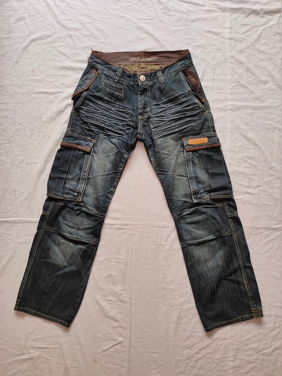 Rare!! Dsquared2 Cargo Jeans Size 32