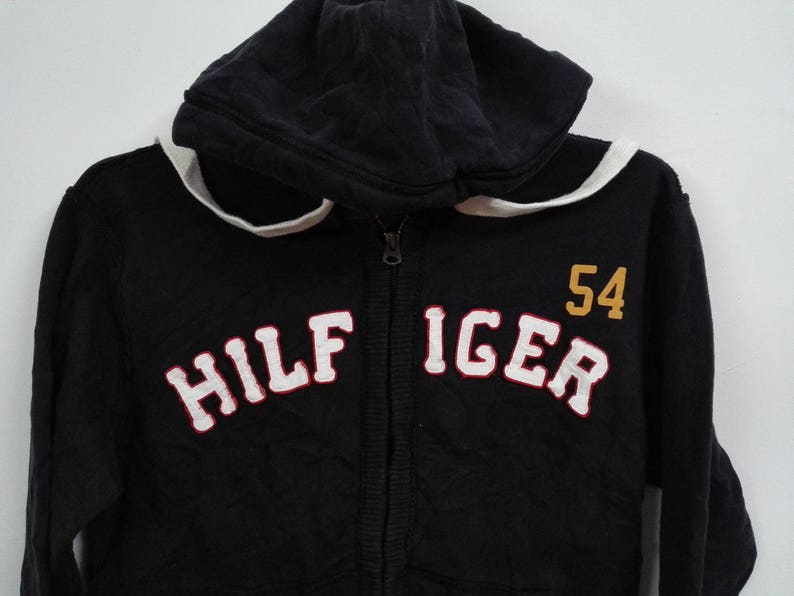 Sale! Vintage Tommy Hilfiger Jacket Hoodies Size Medium Slim Fit