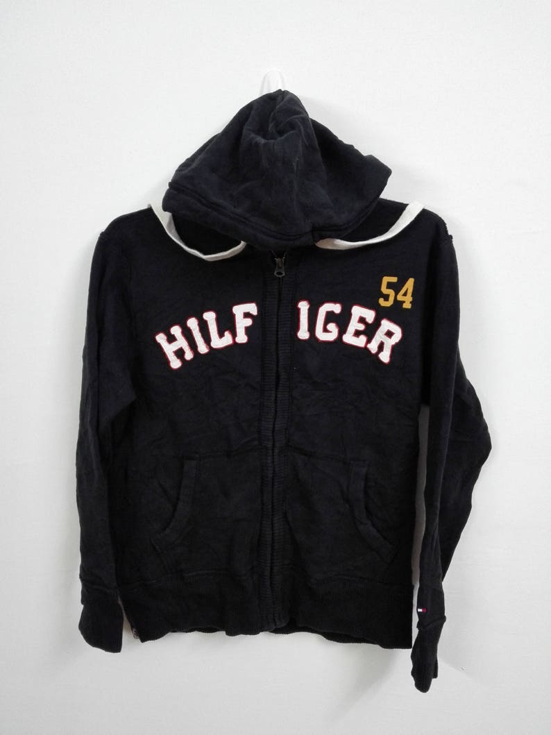 Sale! Vintage Tommy Hilfiger Jacket Hoodies Size Medium Slim Fit