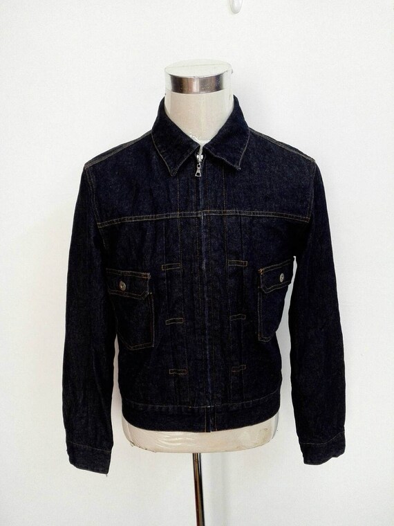 levis selvedge denim jacket