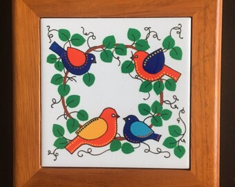 Framed Art Tile / Trivet
