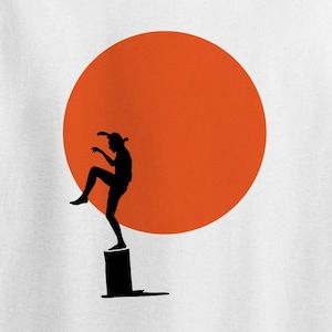 The Crane T-Shirt - inspired by The Karate Kid (1984)
