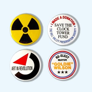 The Back to the Future Collection - 25mm button badges