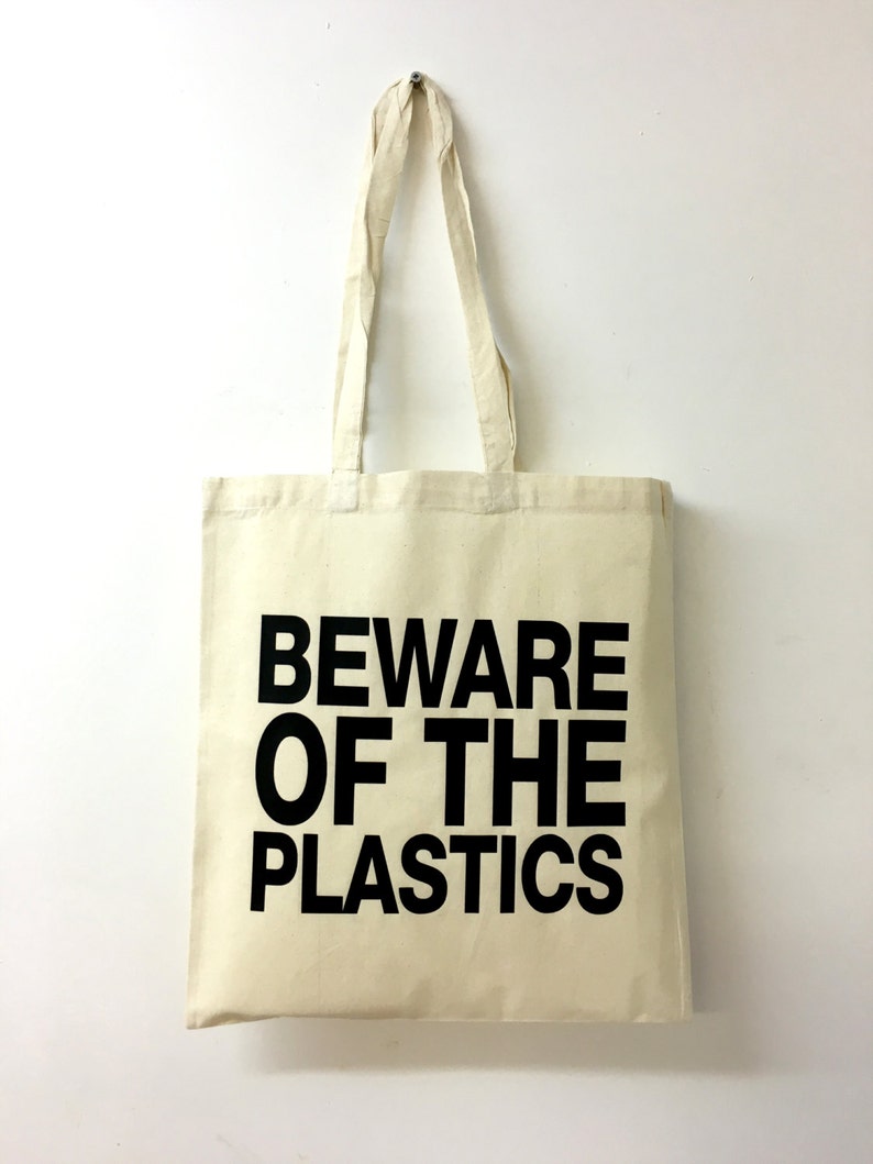 Beware of the Plastics Shopper/market Bag Inspired by Mean Girls Etsy UK