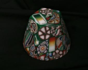 Vela pentagonal de patrón aleatorio