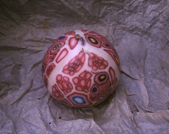 Vela esférica brillante envolvente Millefiore