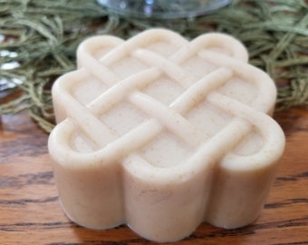 Soap - Oatmeal Soap - Celtic Weave Soap - Celtic Knot Soap