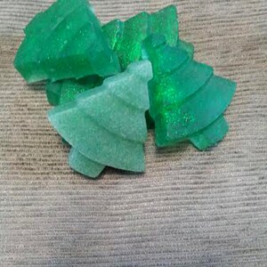Soap - Pile of Christmas Trees - Glycerin Soap - Christmas Soap