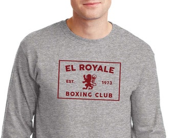 El Royale Boxing Club Long Sleeve Unisex T-Shirt / Archie Andrews / Mad Dog Boxing Club / Football / Boxing Box Crew TShirt
