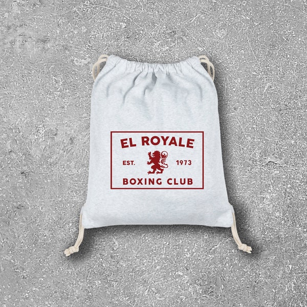 El Royale Boxing Club RIVERDALE Sweatshirt Drawstring Bag / Sports / Archie Andrews Mad Dog Boxing Club Riverdale Boxing / Gym Bag