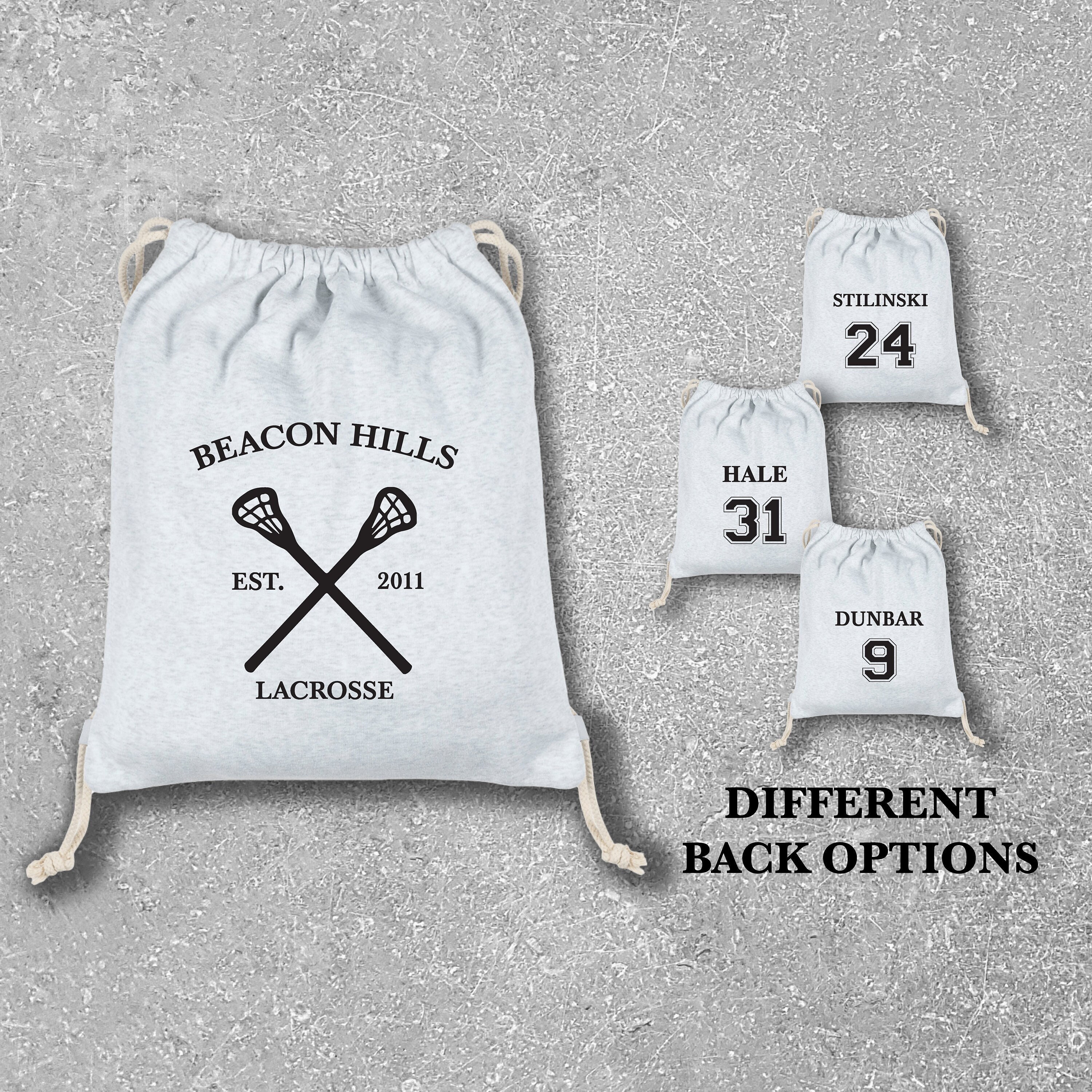 Beacon Hills Teen HOODIE Stilinski McCall Lahey All Names Lacrosse  PERSONALIZED
