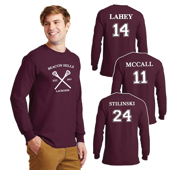 Beacon Hills Lacrosse Hoodie Teen Wolf McCall Stilinski Lahey Unisex  Sweatshirt. 