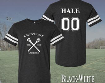 Maglia Lacrosse Stiles Stilinski #24 Beacon Hills - Personalizzabile Rossa