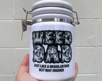 CUSTOM Storage jar / Your ideas / Baking / Smoking / 14oz / personalization