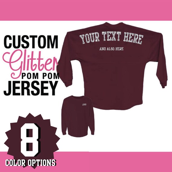 custom pom pom jersey