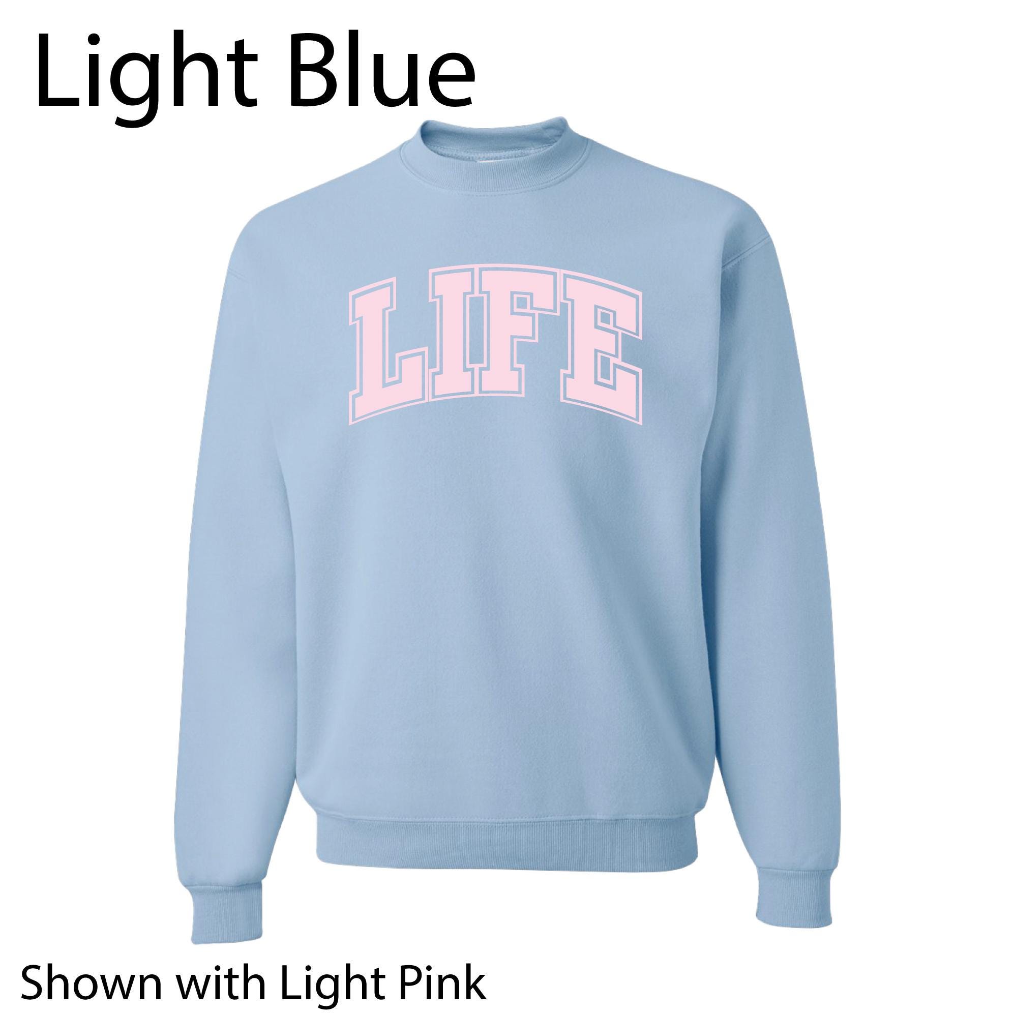 Sweaters Life Life Unisex Crew Neck Sweatshirt / Life Inspired Pull Over Crewneck ...