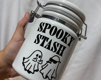 Spooky Stash Jar / Spooky season / Halloween / Gummies