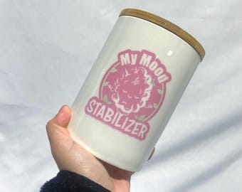 Mood Stabilizer Bamboo Jar / Smoking / Smell proof