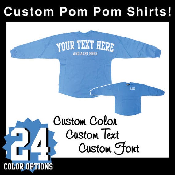 custom pom pom jersey