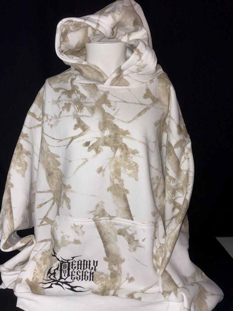 Problem Tree Visual Layout Graphic Camo Hoodie / Deadly by Design / Soft - Etsy