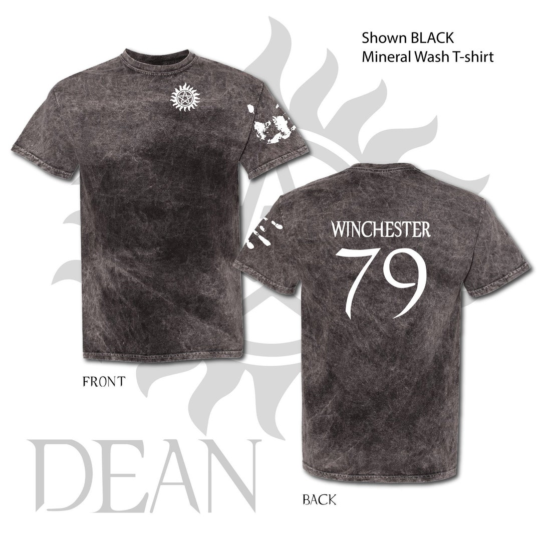 Supernatural Dean Winchester Sam Winchester Mineral Wash or
