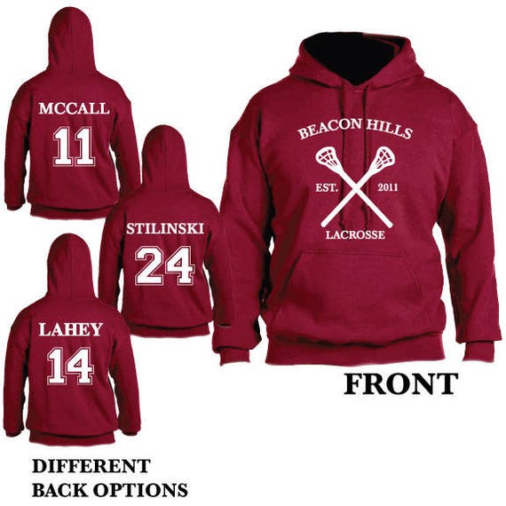 Teen Wolf - Beacon Hills lacrosse Hoodie - Stilinski - McCall