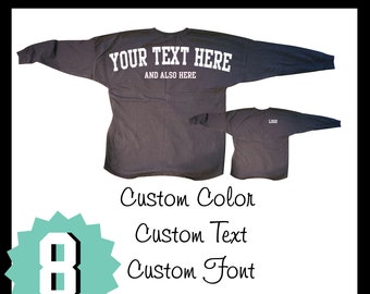 design your own spirit jersey