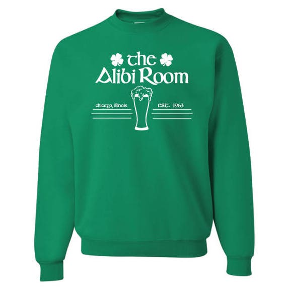 The Alibi Room Shameless Bar Drinking Crewneck Sweatshirt Drinking Gallagher Top Adult Drinking Crew Neck Irish Bars Tv Shows