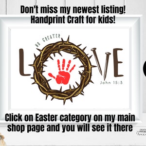 RESURRECTION Eggs Printable, Easter Bible Games, Easter Printable Game For Kids, Easter Advent, Easter Story Eggs image 6