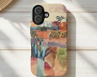 Paul Klee painting phone case Samsung S26, S25, S24, A55, A35, iPhone case 17, 16, 15, 13 Pixel 10 pro, 9,  Hard Phone cover