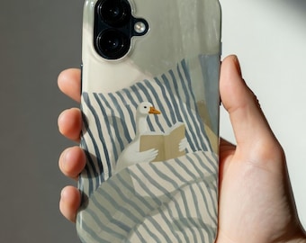 Duck in bad Phone Case, Silly Goose  Tough phone cover
