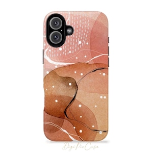Abstract Art Phone Case: iPhone, Samsung, Pixel - Snap or Tough