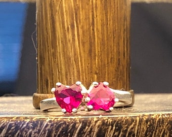 Love Hearts Gemstone Jewelry Set