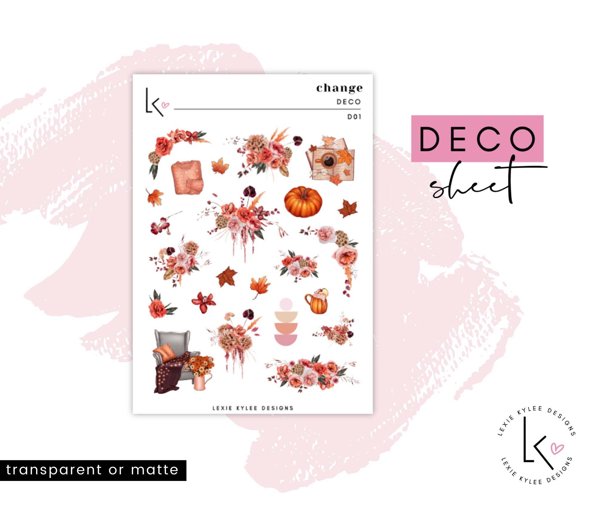 Deco Sheet  ||  Change  [D01]