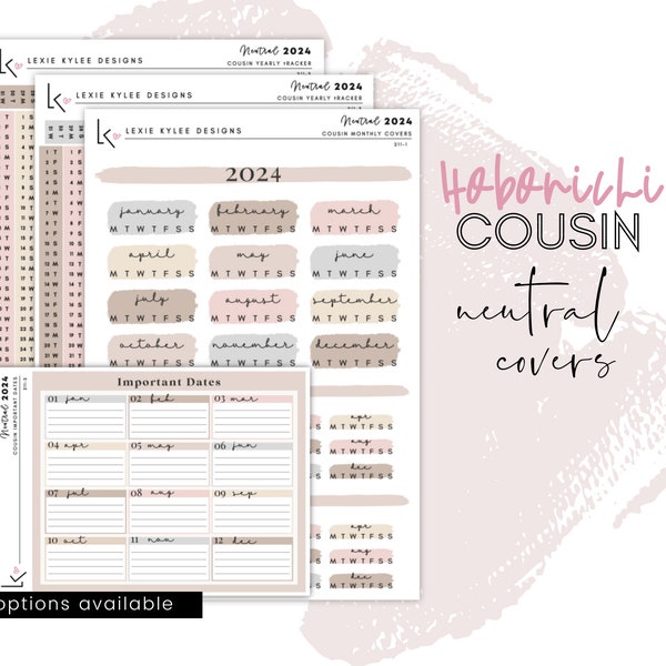 2024 Cousin Covers - Neutral Collection [211]