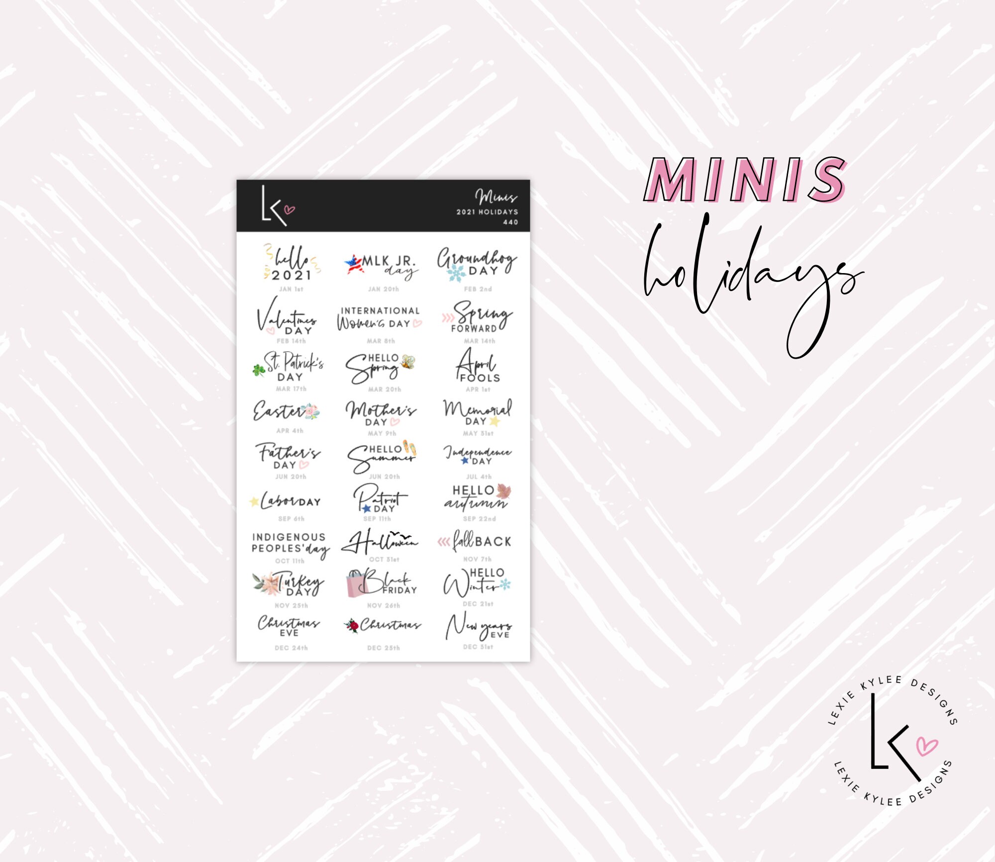 Minis  ||  2021 Holidays [440]