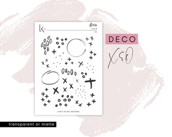 Deco Sheet  ||  X & O  [J12]