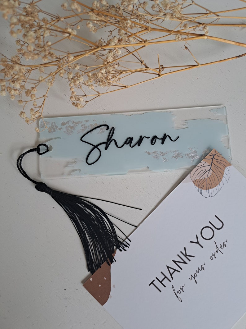 Personalised Bookmark Custom Bookmark Reader Gift Book Lover Gift ...