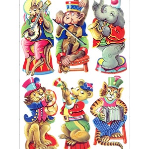 Tier Clipart Anthropomorphes Bild Digital Download druckbare Artikel #221